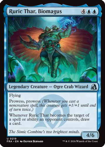[FRA-0219](U) Ruric Thar, Biomagus (Foil)