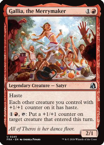 [FRA-0245](U) Gallia, the Merrymaker (Foil)