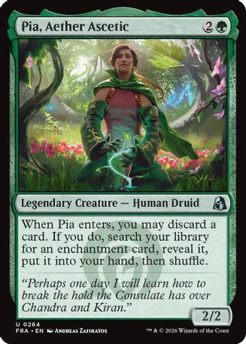 [FRA-0264](U) Pia, Aether Ascetic (Foil)