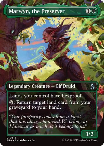[FRA-0315](U) Marwyn, the Preserver (Borderless) (Foil)