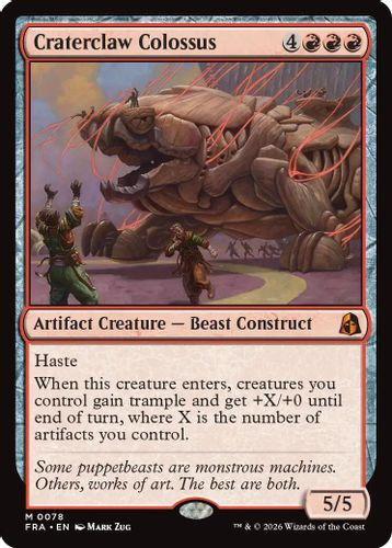 [FRA-0078](M) Craterclaw Colossus