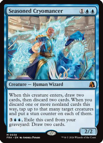 [FRA-0038](M) Seasoned Cryomancer (Foil)