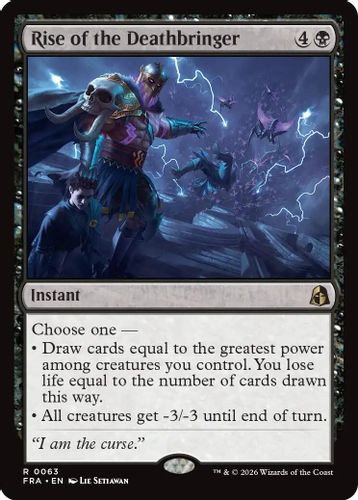 [FRA-0063](R) Rise of the Deathbringer (Foil)