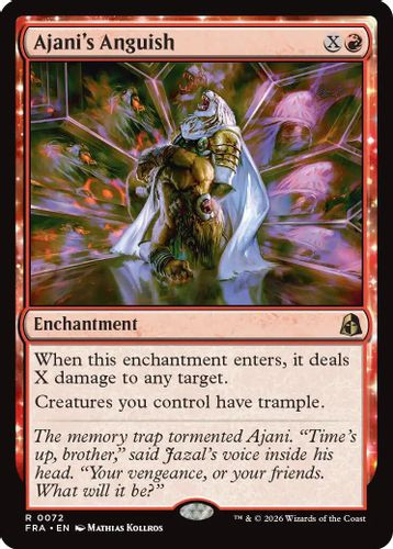 [FRA-0072](R) Ajani's Anguish (Foil)