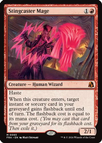 [FRA-0093](M) Stingcaster Mage (Foil)