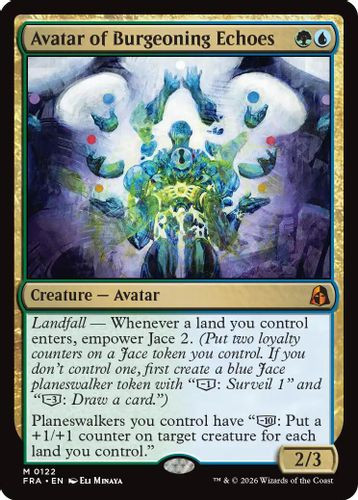 [FRA-0122](M) Avatar of Burgeoning Echoes (Foil)