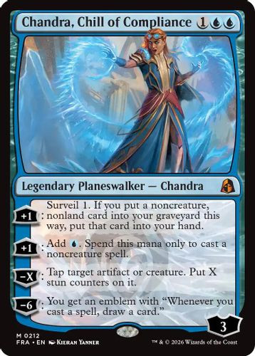 [FRA-0212](M) Chandra, Chill of Compliance (Foil)