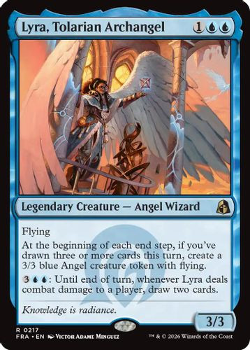 [FRA-0217](R) Lyra, Tolarian Archangel (Foil)