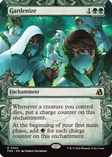 [FRA-0345](R) Gardenize (Showcase) (Foil)