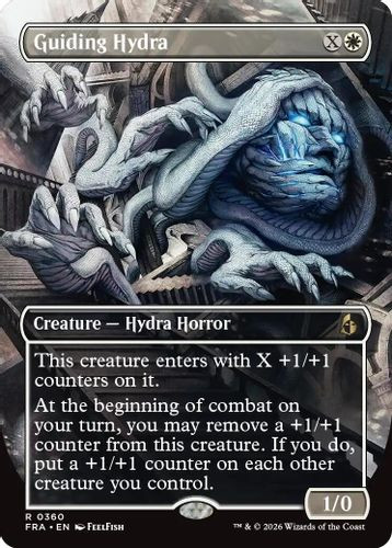 [FRA-0360](R) Guiding Hydra (Borderless) (Foil)
