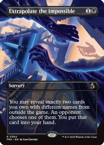 [FRA-0364](R) Extrapolate the Impossible (Borderless) (Foil)
