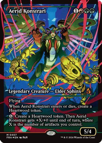 [FRA-0407](M) Aerid Konstrari (Showcase) (Foil)