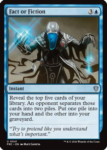 [FRC-0041](U) Fact or Fiction