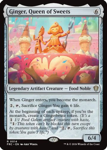 [FRC-0014](R) Ginger, Queen of Sweets