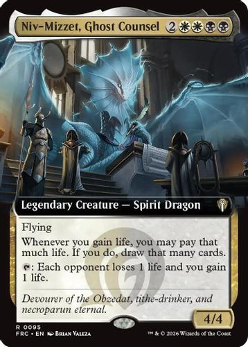[FRC-0095](R) Niv-Mizzet, Ghost Counsel (Extended Art)