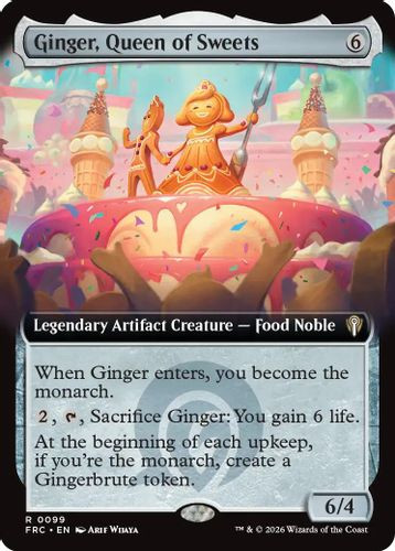 [FRC-0099](R) Ginger, Queen of Sweets (Extended Art)