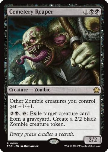 [FDC-0089](R) Cemetery Reaper