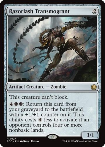 [FDC-0124](R) Razorlash Transmogrant