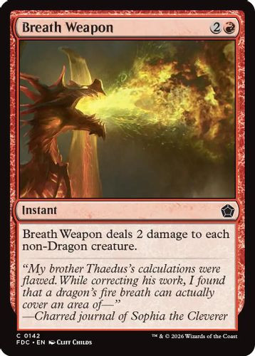 [FDC-0142](C) Breath Weapon