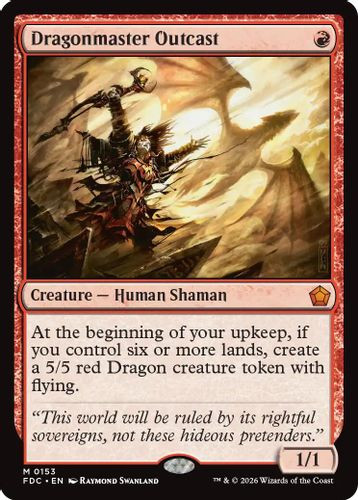[FDC-0153](M) Dragonmaster Outcast
