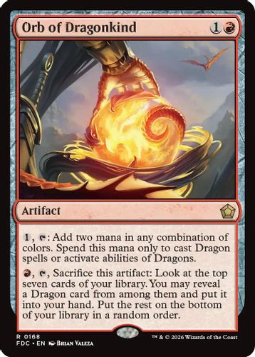 [FDC-0168](R) Orb of Dragonkind
