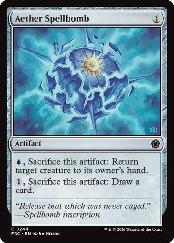 [FDC-0244](C) Aether Spellbomb