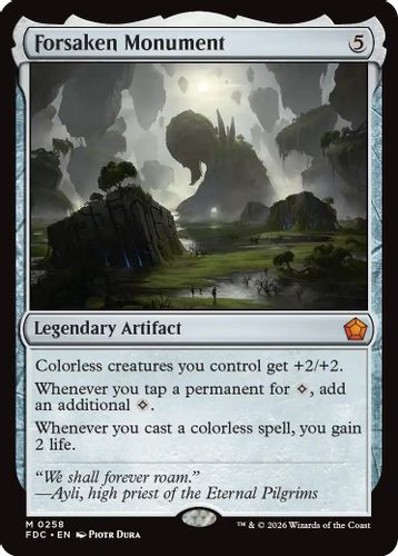 [FDC-0258](M) Forsaken Monument
