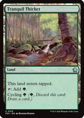 [FDC-0316](U) Tranquil Thicket