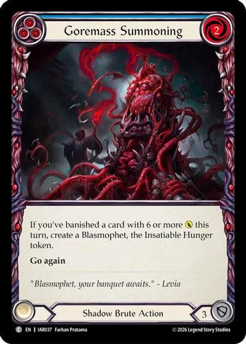 [FAB22 1st][IAR-037](C) Goremass Summoning