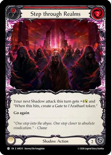 [FAB22 1st][IAR-215](C) Step through Realms (Red)