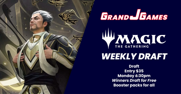 Monday 6:30pm: MTG - Draft (Weekly)