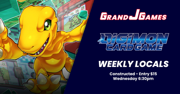 Wednesday 6:30pm: Digimon - Games Night (Weekly)