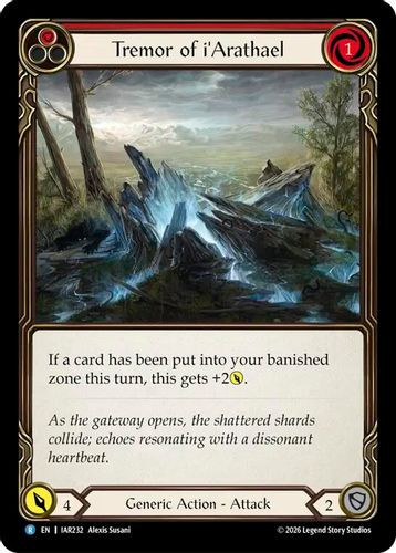 [FAB22 1st][IAR-232](R) Tremor of i'Arathael