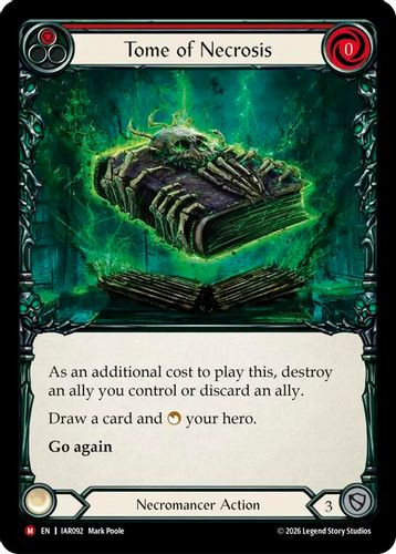[FAB22 1st][IAR-092](M) Tome of Necrosis