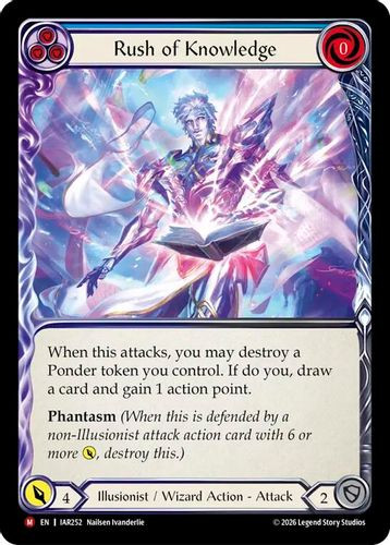 [FAB22 1st][IAR-252](M) Rush of Knowledge
