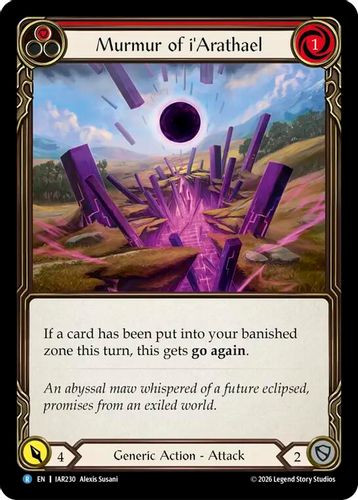 [FAB22 1st][IAR-230](R) Murmur of i'Arathael (Rainbow Foil)