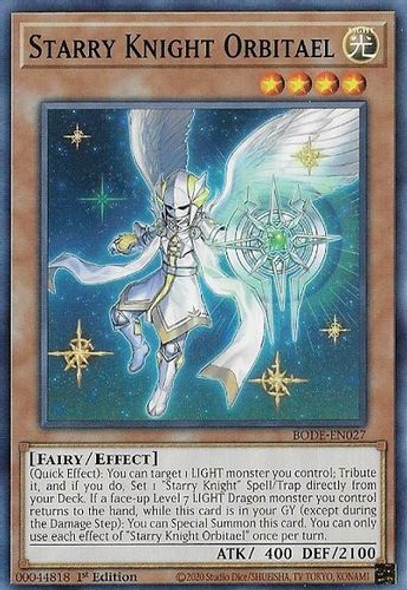 BODE-EN027 Starry Knight Orbitael (Common) <1st>