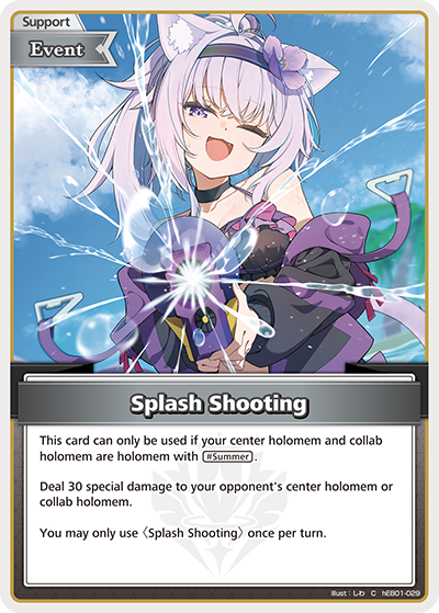 [hEB01-029](C) Splash Shooting