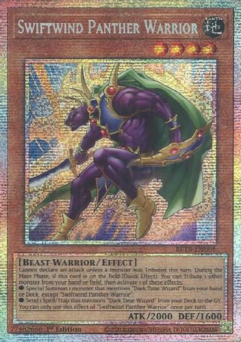 [BETB-EN001] Swiftwind Panther Warrior (Starlight Rare) <1st>