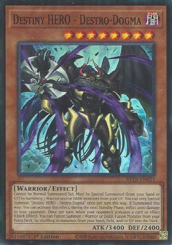 [BETB-EN021] Destiny HERO - Destro-Dogma (Super Rare) <1st>