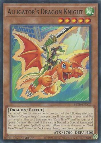 [BETB-EN002] Alligator's Dragon Knight (Common) <1st>