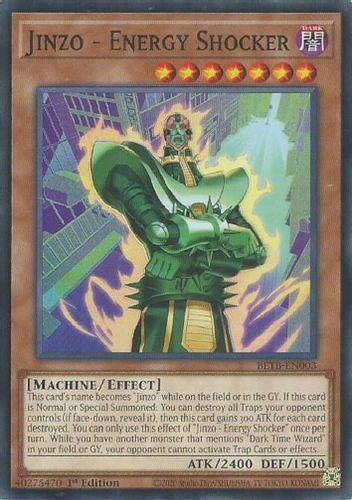 [BETB-EN003] Jinzo - Energy Shocker (Common) <1st>