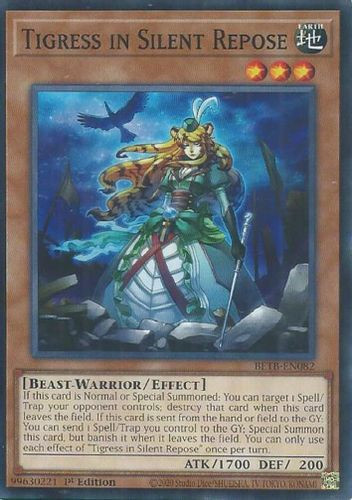 [BETB-EN082] Tigress in Silent Repose (Common) <1st>
