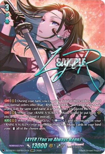 [DZ-TBP01/GBPR+31EN](GBPR+) LAYER [You've Always Been] (GBPR+)