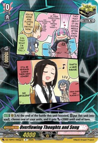 [DZ-TBP01/092gEN](R) Overflowing Thoughts and Song