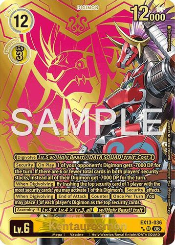 [EX13-036](SR) Kentaurosmon (2 Star Alternate Art) (Foil)