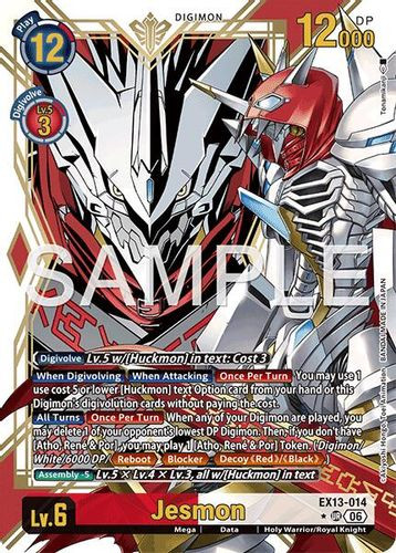 [EX13-014](UR) Jesmon (1 Star Alternate Art) (Foil)