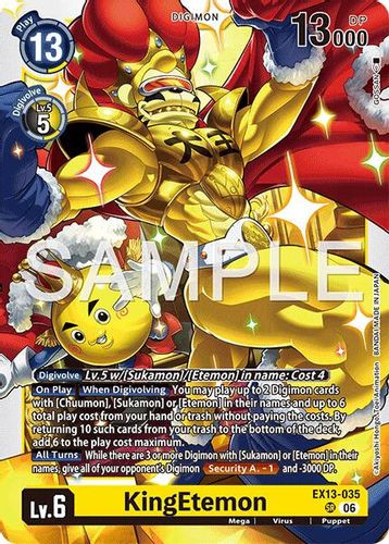 [EX13-035](SR) KingEtemon (Foil)