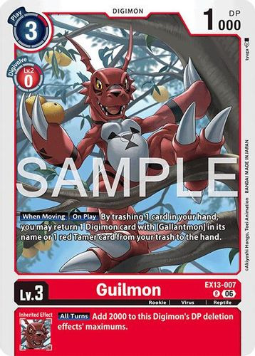 [EX13-007](R) Guilmon (Foil)