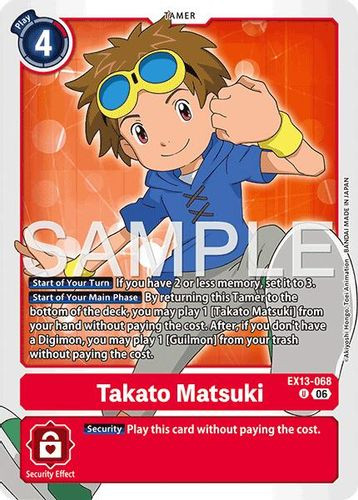 [EX13-068](U) Takato Matsuki
